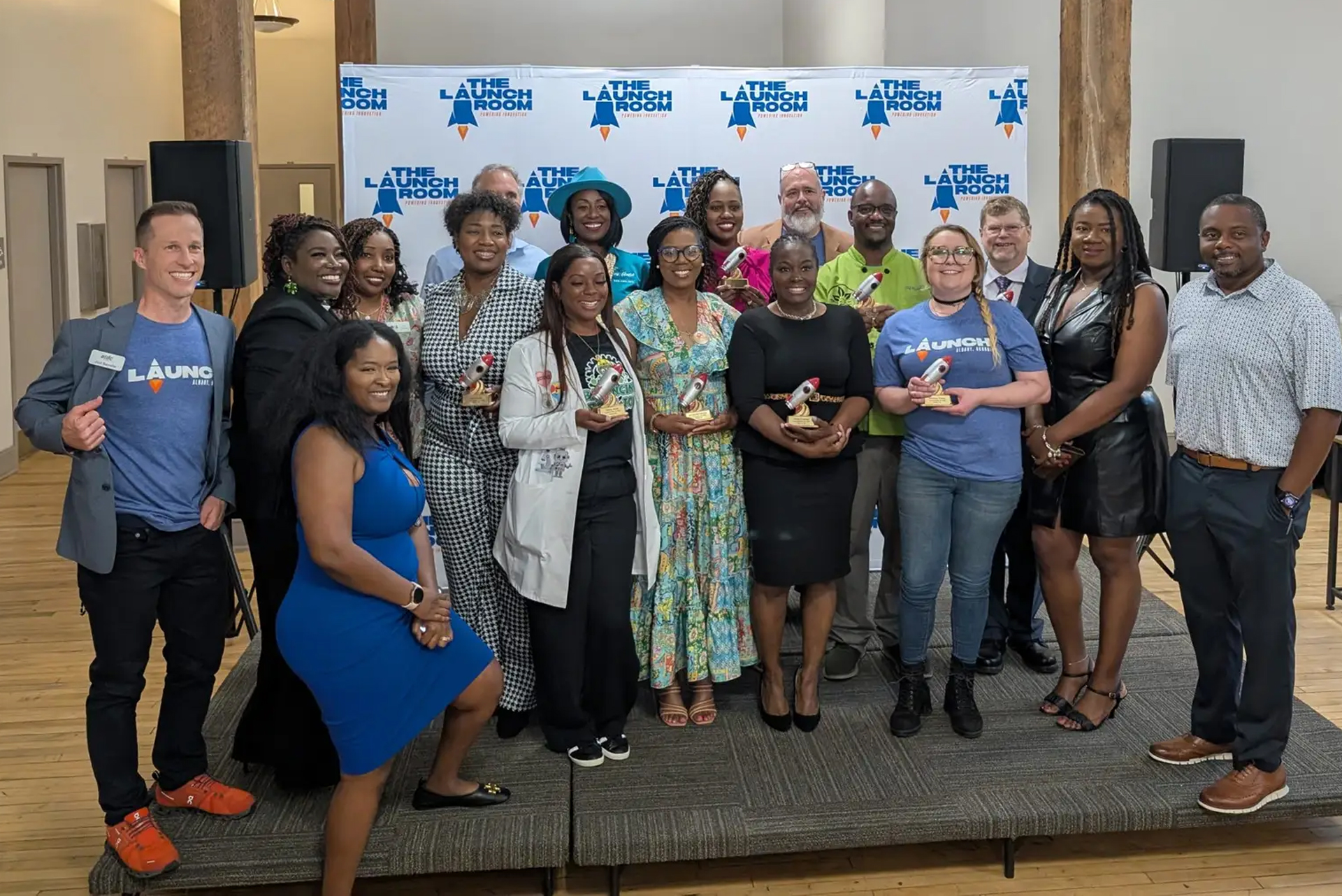 ATDC Albany and six other locations across Georgia provide startup resources in Georgia including this awards presentation at the Launch Room in Albany
